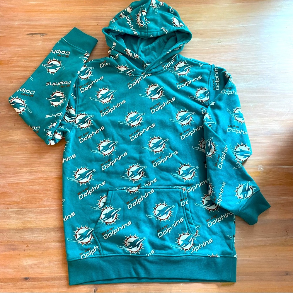 NFL MIAMI DOLPHINS SWEATSHIRT HOODIE! Like new!